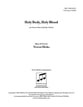 Holy Body, Holy Blood Unison/Two-Part choral sheet music cover